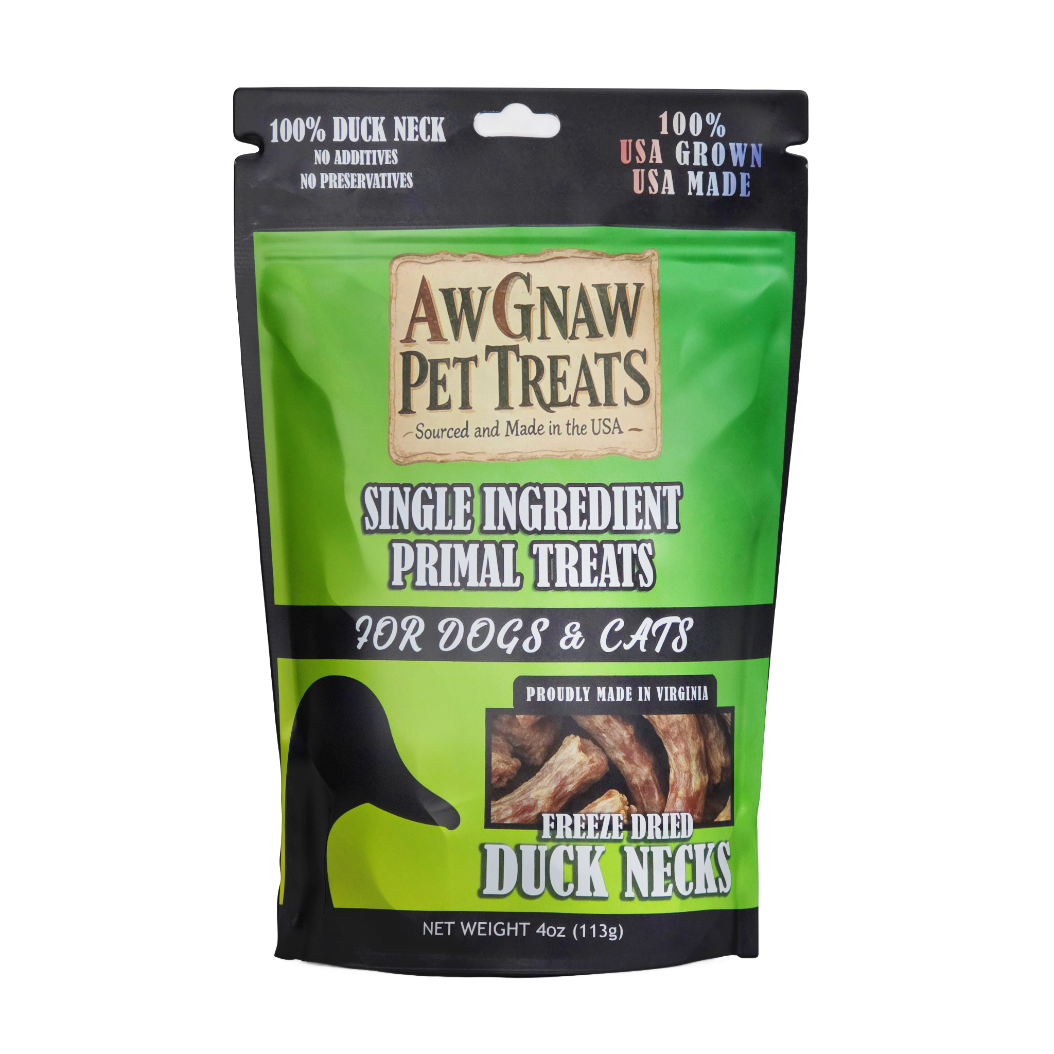 Freeze Dried Duck Necks